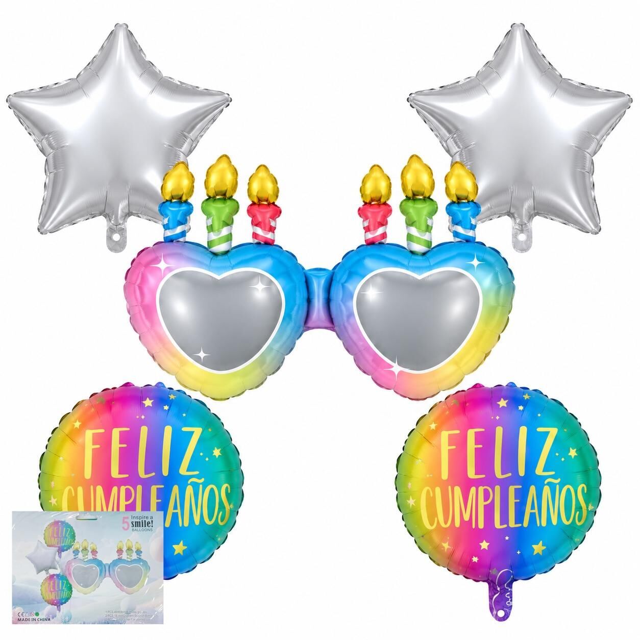 FOLYO SET 5 Lİ GÖZLÜK RENKLİ