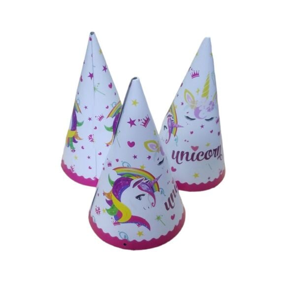 ŞAPKA ÜNİCORN 8 Lİ