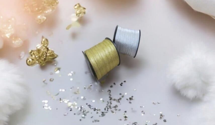 KURDELE MAKARA 1/CM SİMLİ ALTIN