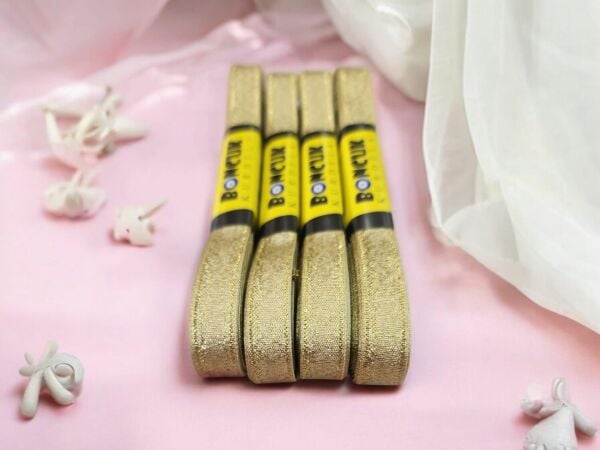 KURDELE SİMLİ ALTIN 1 CM 10 METRE (1 PK 10 AD)