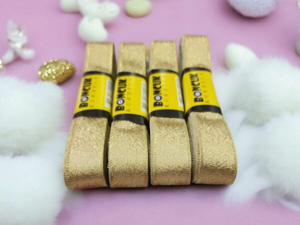 KURDELE SİMLİ ALTIN 2 CM 10 METRE (1 PK 10 AD)