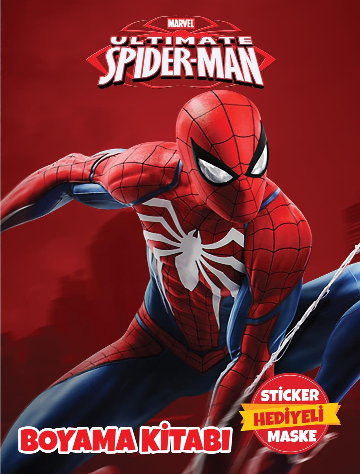 BOYAMA KİTABI SPİRDERMAN (1 POŞET 10LU)