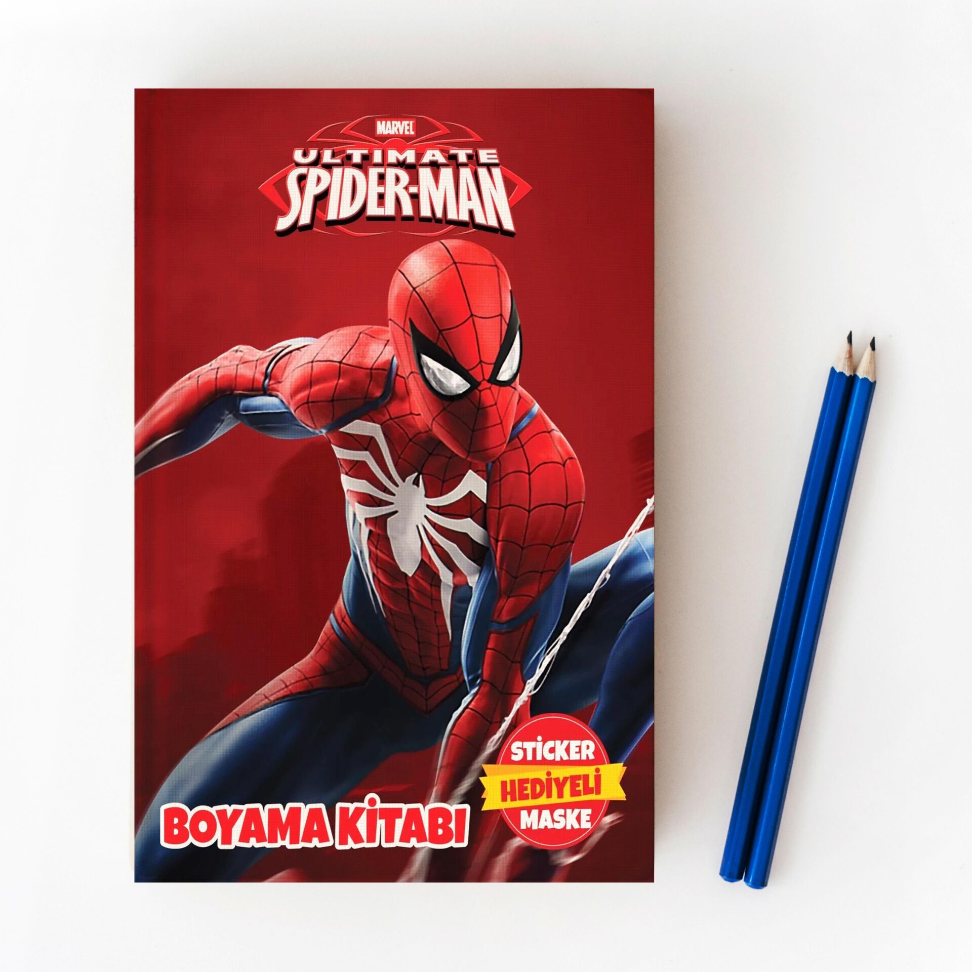 BOYAMA KİTABI SPİRDERMAN (1 POŞET 10LU)