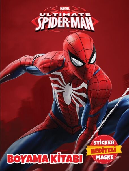 BOYAMA KİTABI SPİRDERMAN (1 POŞET 10LU)