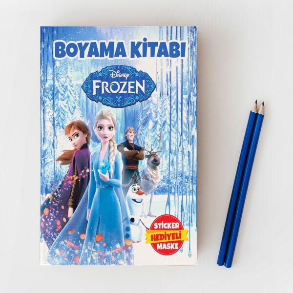 BOYAMA KİTABI FROZEN (1 POŞET 10LU)
