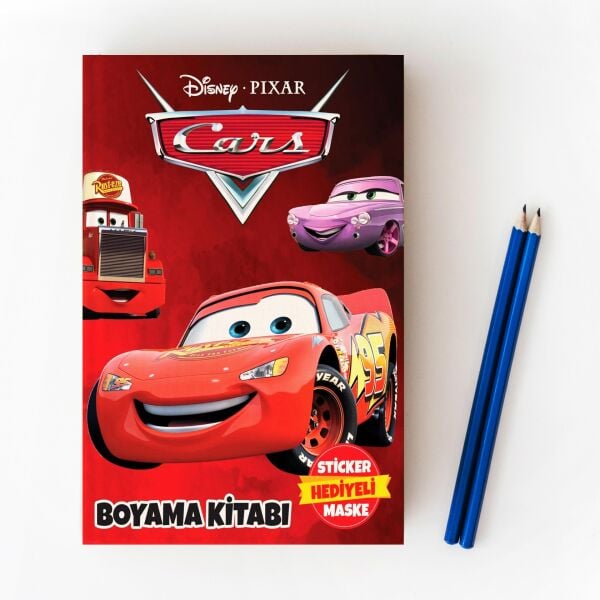BOYAMA KİTABI CARS (1 POŞET 10LU)
