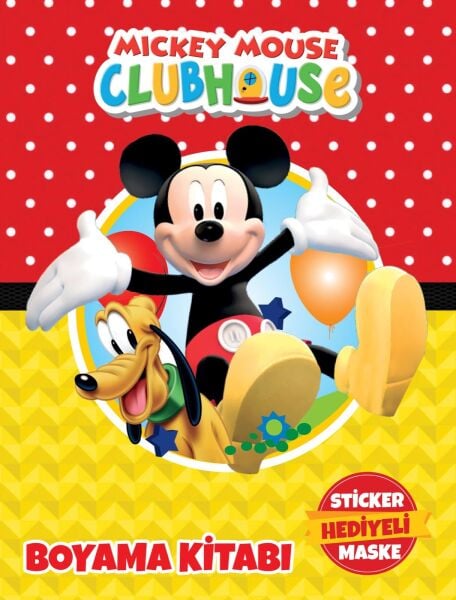 BOYAMA KİTABI MİCKEY (1 POŞET 10LU)