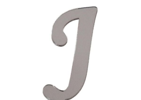 PLEKSİ 20 Lİ HARF GÜMÜŞ NO:J