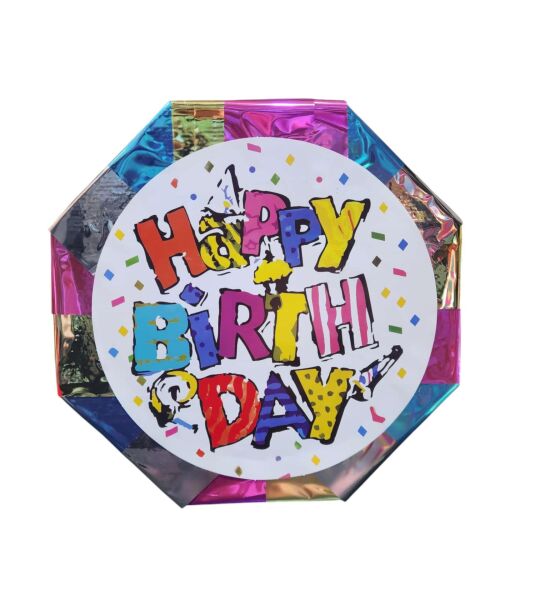 PİNYATA  KATLANILABİLİR HAPPY RENKLİ