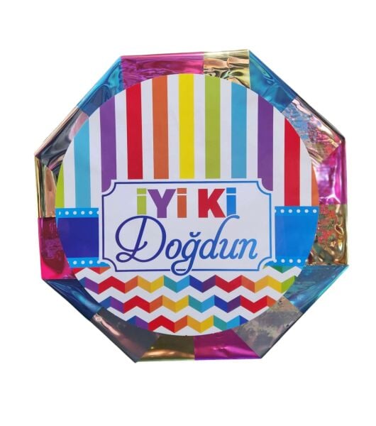 PİNYATA  KATLANILABİLİR İYİKİ DOĞ. RENKLİ