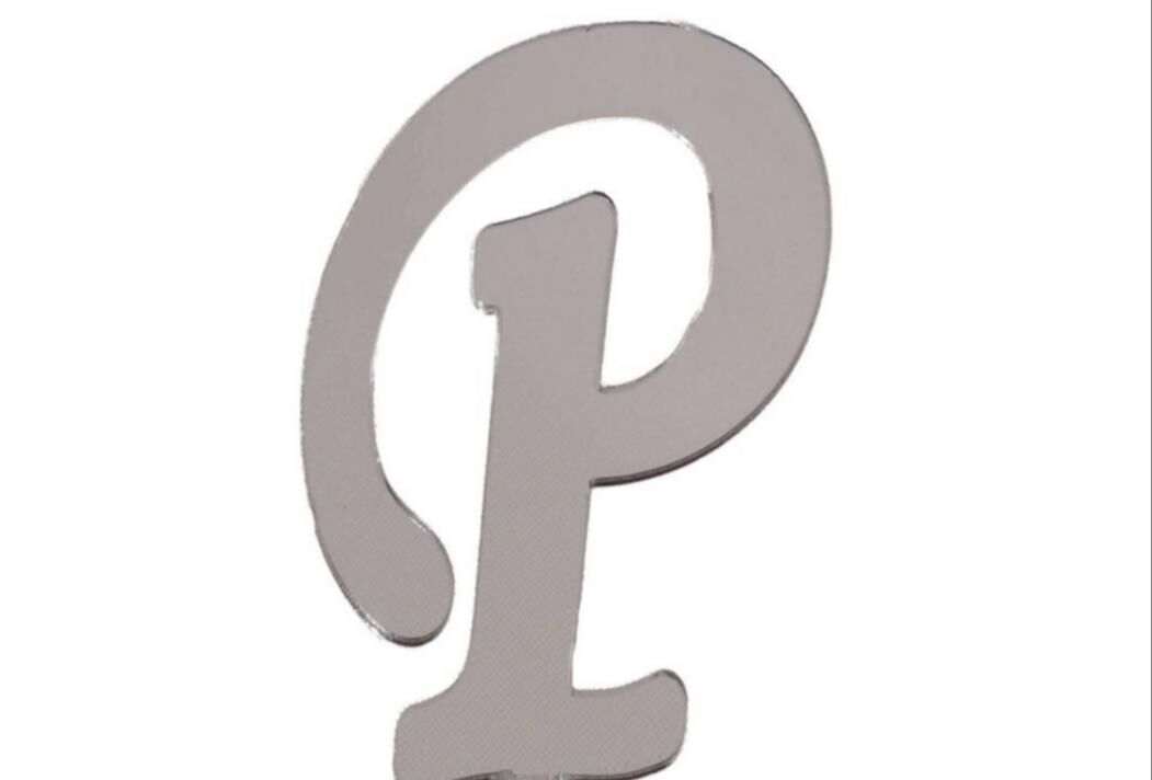 PLEKSİ 20 Lİ HARF GÜMÜŞ NO:P
