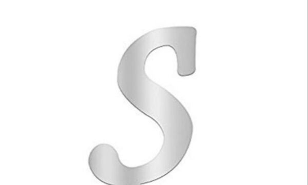 PLEKSİ 20 Lİ HARF GÜMÜŞ NO:S