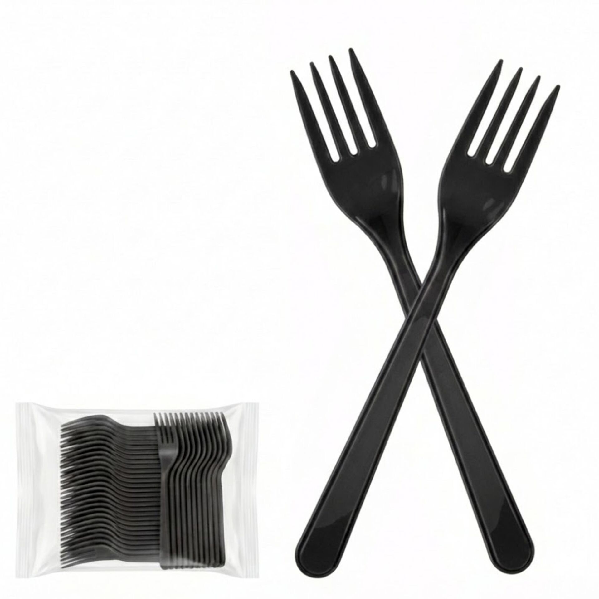 ÇATAL PLS SİYAH 25Lİ