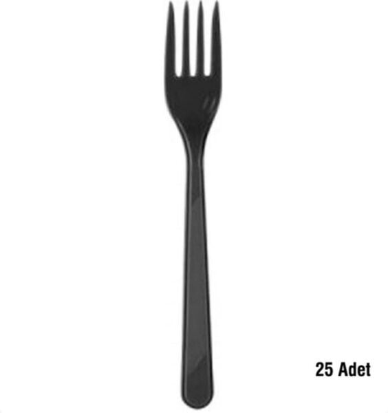 ÇATAL PLS SİYAH 25Lİ