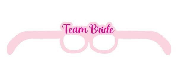 GÖZLÜK TEAM BRİDE PEMBE 8 Lİ KAĞIT