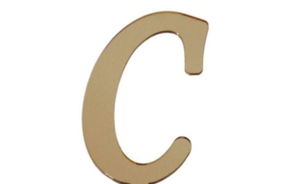 PLEKSİ 20 Lİ HARF ALTIN NO:C