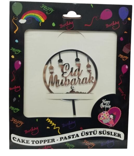 PASTA YAZISI PLEKSİ EİD MUBARAK GÜMÜŞ