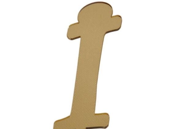 PLEKSİ 20 Lİ HARF ALTIN NO:İ