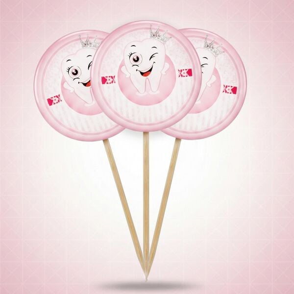 KÜRDAN 16 LI DİŞ PEMBE