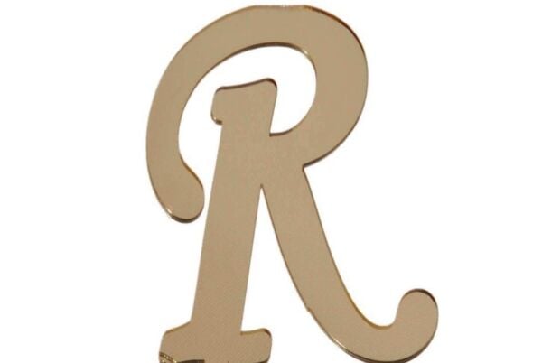 PLEKSİ 20 Lİ HARF ALTIN NO:R