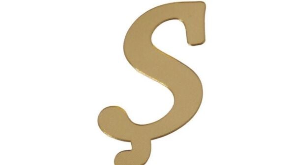 PLEKSİ 20 Lİ HARF ALTIN NO:Ş