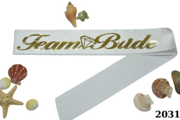 KUŞAK TEAM BRİDE BEYAZ ALTIN