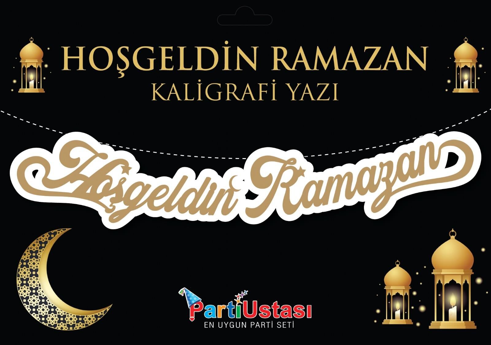KOREOGRAFİ YENİ BANNER RAMAZAN HOŞGELDİN SİYAH
