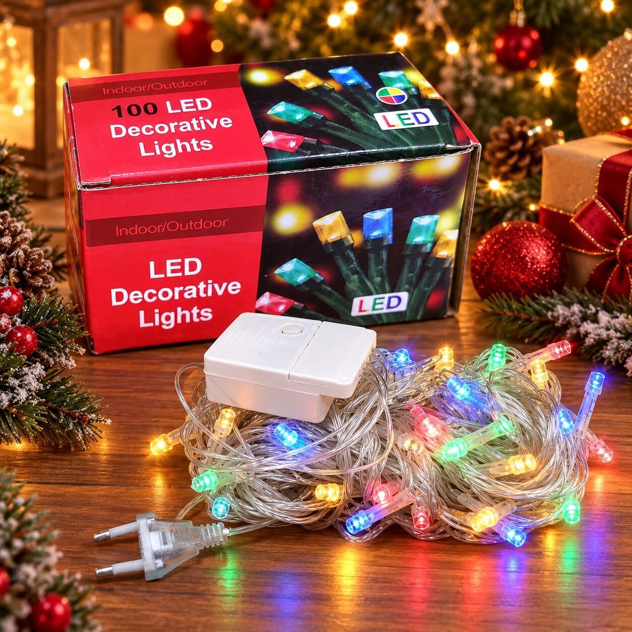 LED İTHAL 10 METRE RENKLİ (1 KOLİ 100 AD)