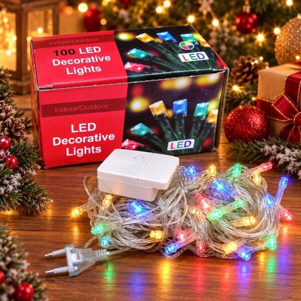 LED İTHAL 10 METRE RENKLİ (1 KOLİ 100 AD)