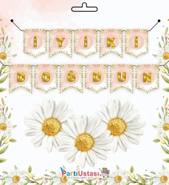 YAZI ZARF BANNER PAPATYA