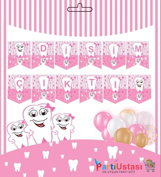 YAZI ZARF BANNER DİŞ PEMBE