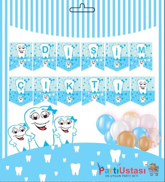 YAZI ZARF BANNER DİŞ MAVİ
