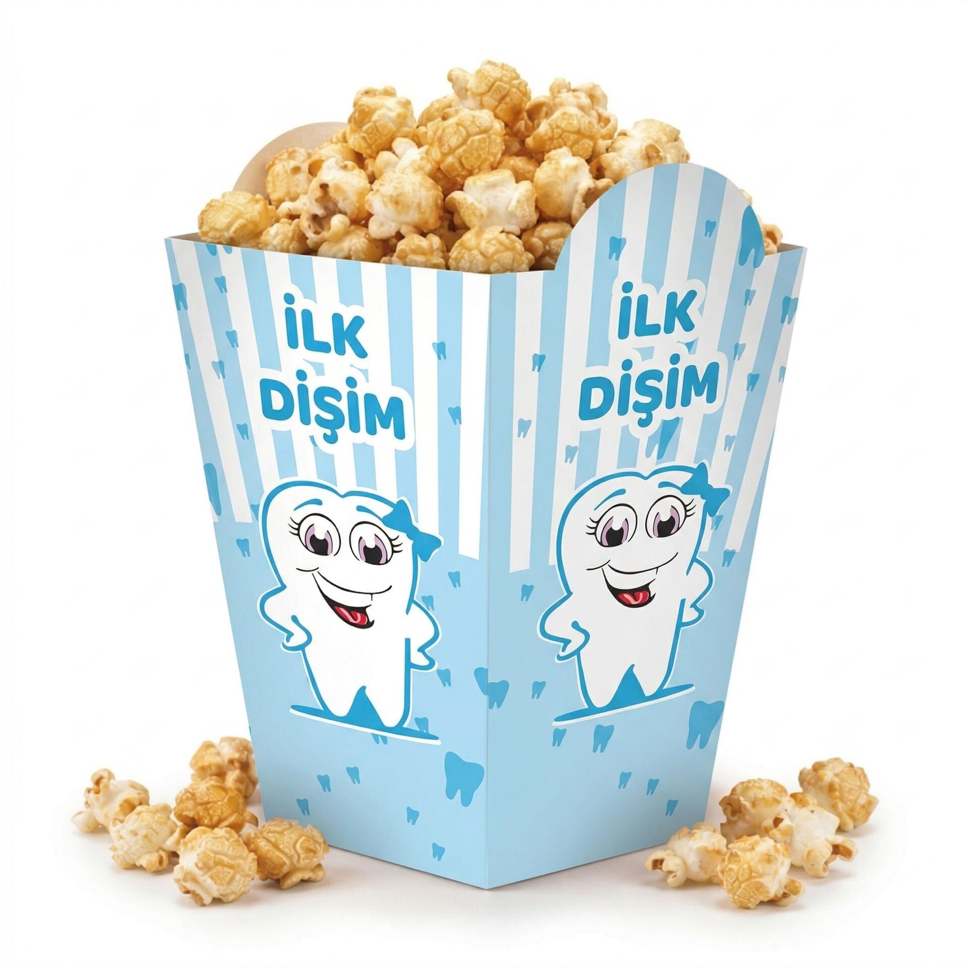 MISIR KUTUSU DİŞ MAVİ  8 Lİ