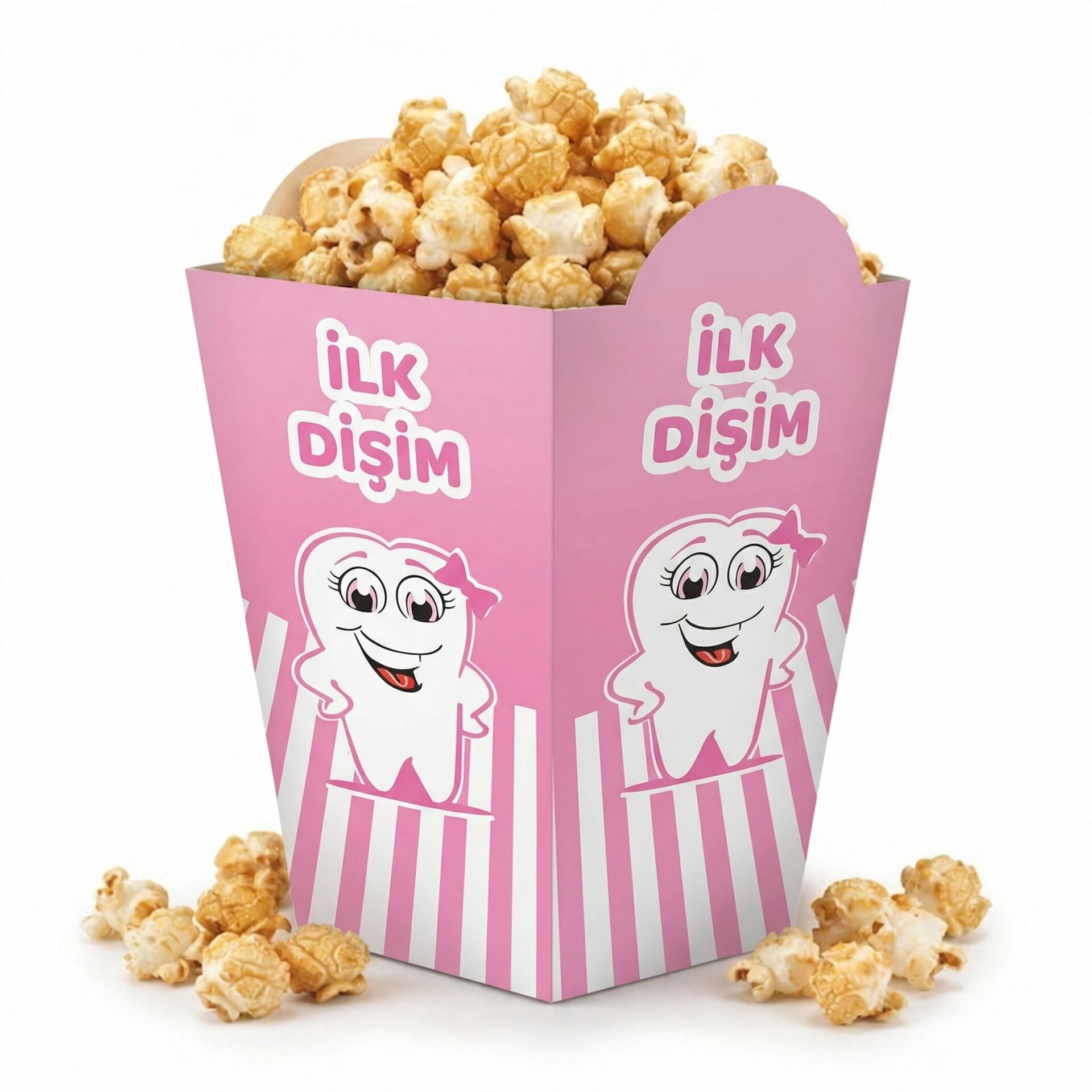 MISIR KUTUSU DİŞ PEMBE  8 Lİ