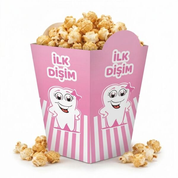 MISIR KUTUSU DİŞ PEMBE  8 Lİ