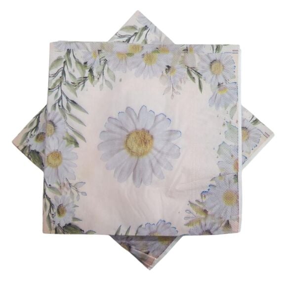 BASKILI PEÇETE PAPATYA