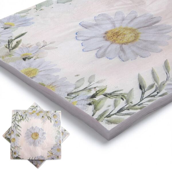 BASKILI PEÇETE PAPATYA