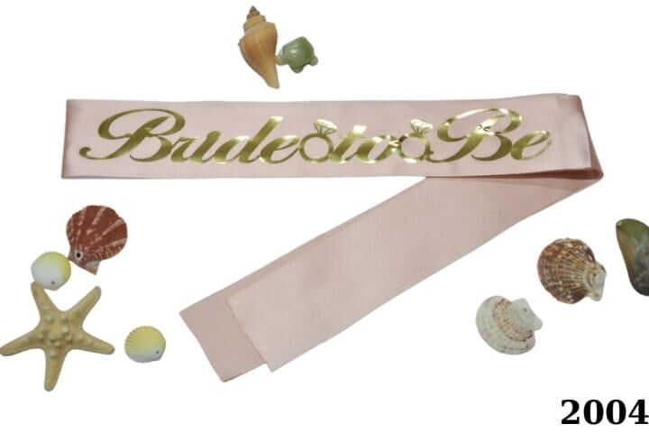 KUŞAK BRIDE TO BE PEMBE ALTIN