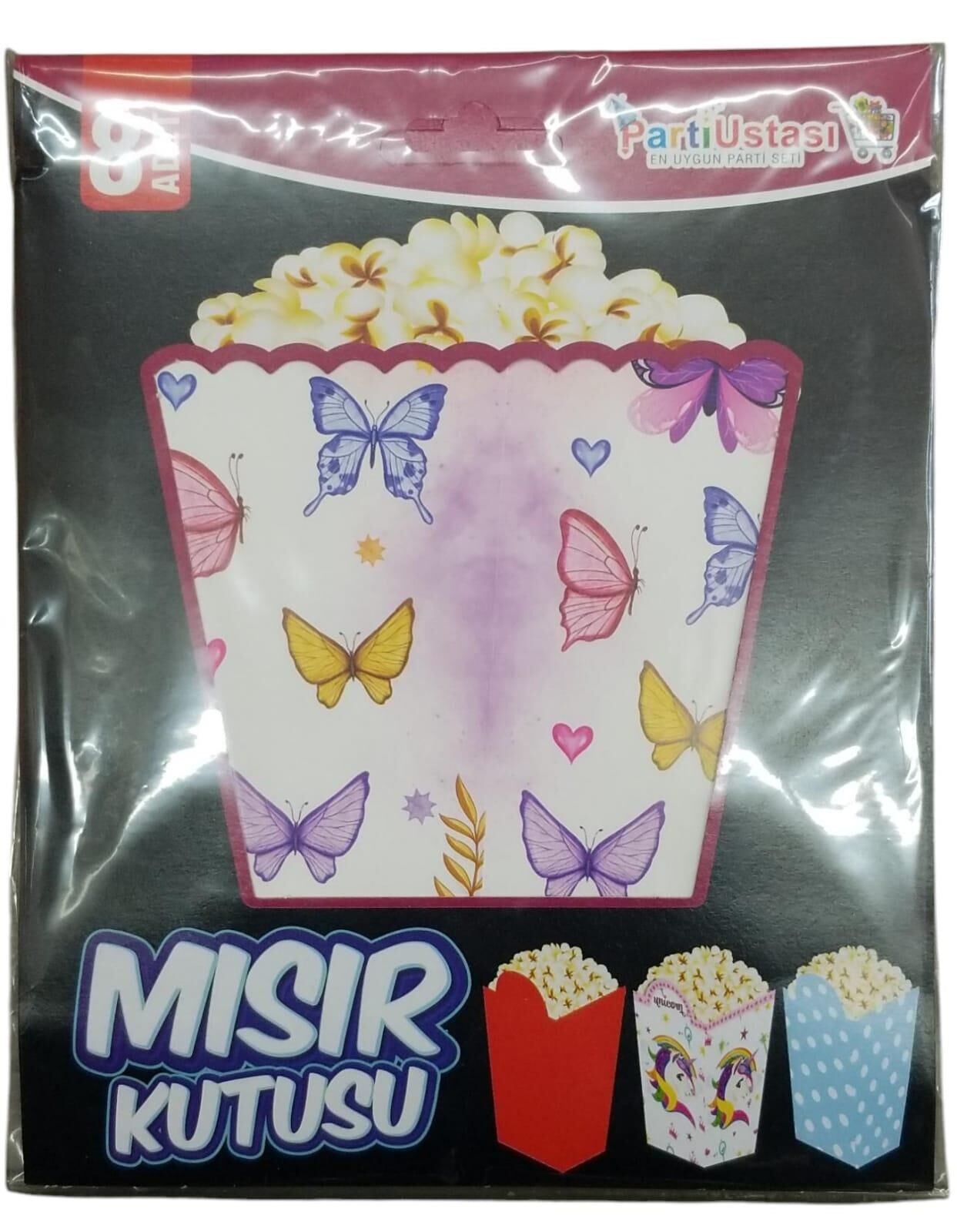 MISIR KUTUSU KELEBEK  8 Lİ