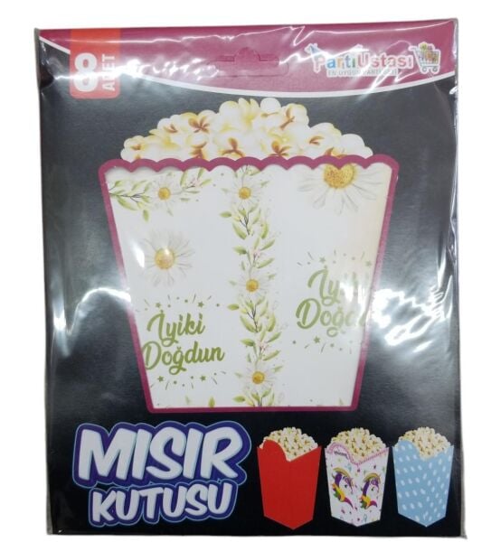 MISIR KUTUSU PAPATYA  8 Lİ