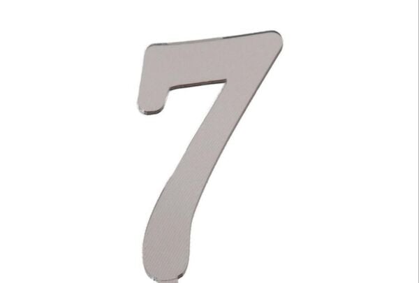 PLEKSİ 20 Lİ RAKAM GÜMÜŞ NO:7