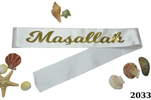 KUŞAK MAŞALLAH BEYAZ ALTIN