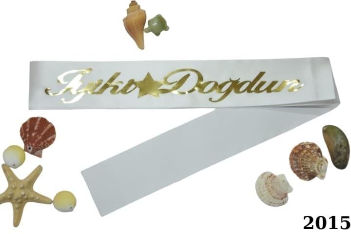 KUŞAK İYİKİ DOĞDUN BEYAZ ALTIN