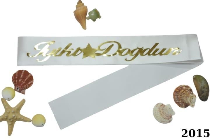 KUŞAK İYİKİ DOĞDUN BEYAZ ALTIN