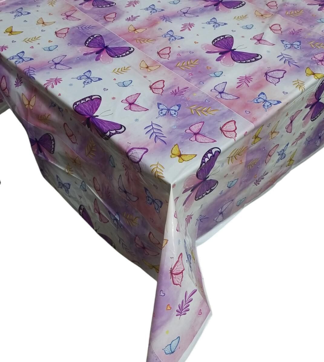 BASKILI MASA ÖRTÜSÜ KELEBEK