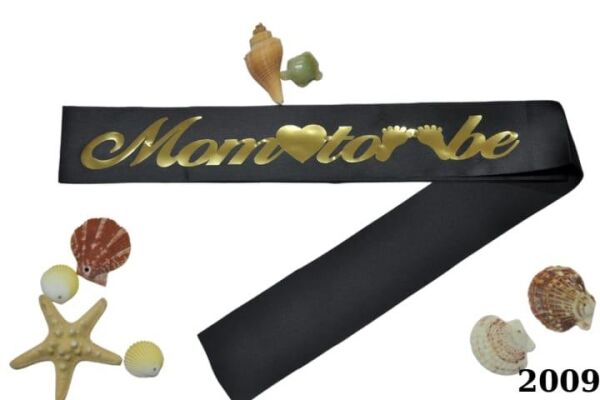 KUŞAK MOM TO BE SİYAH ALTIN