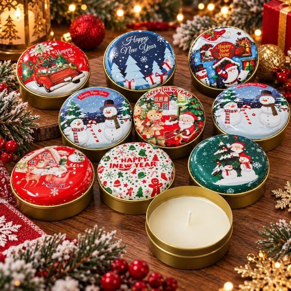 MUM NOEL METAL TENEKE 24 LÜ (1 KOLİ 10PK)