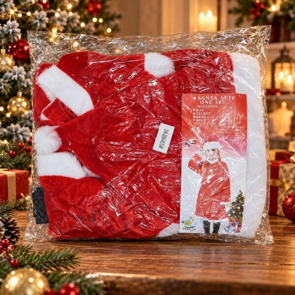 KOSTÜM NOEL ANNE YETİŞKİN BAYAN (1 KOLİ 40 PK)