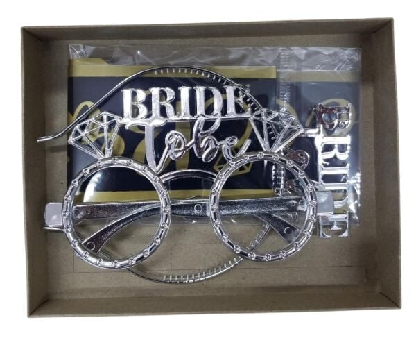 PLS SET  TAÇ KUŞAK GÖZLÜK GÜMÜŞ