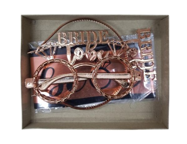 PLS SET  TAÇ KUŞAK GÖZLÜK ROZ